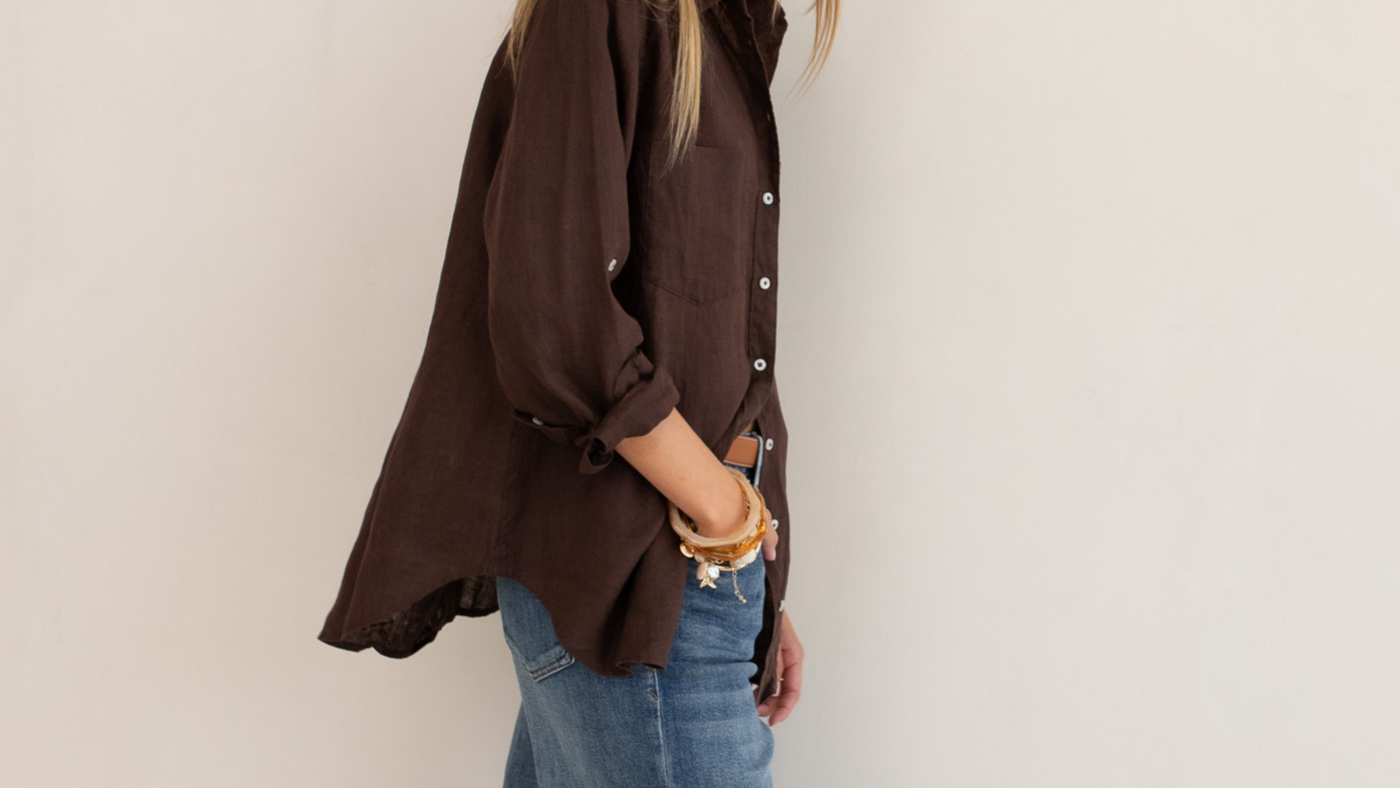 Boyfriend Shirt - Butter Soft Linen – H U T