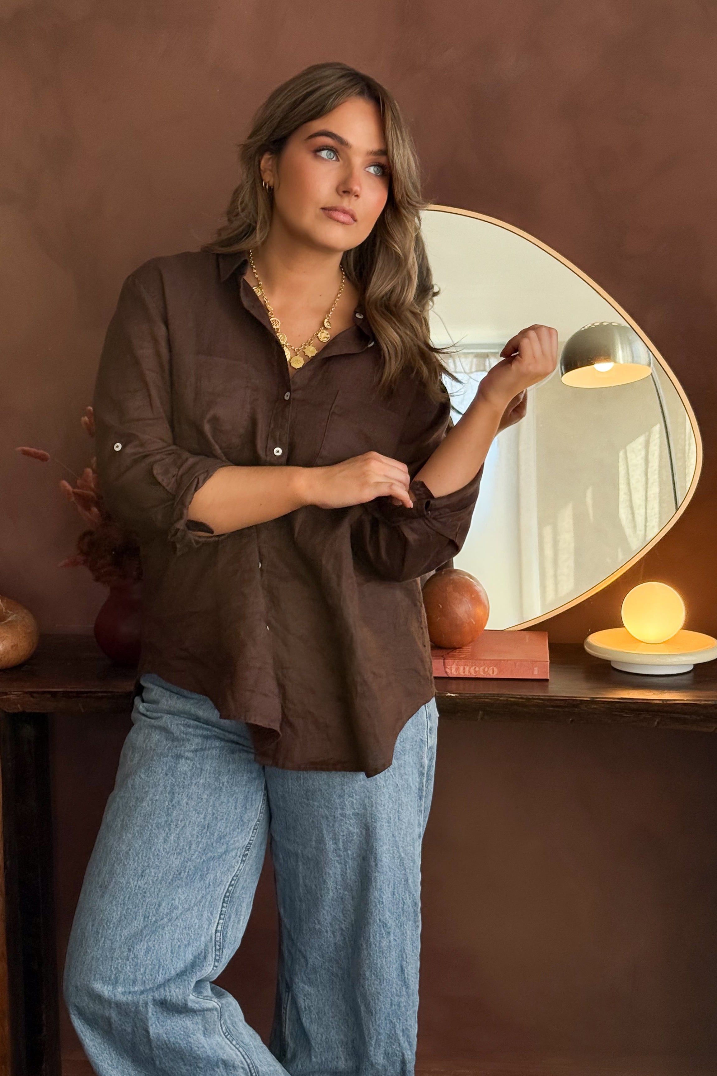 Boyfriend Shirt - Butter Soft Linen – H U T