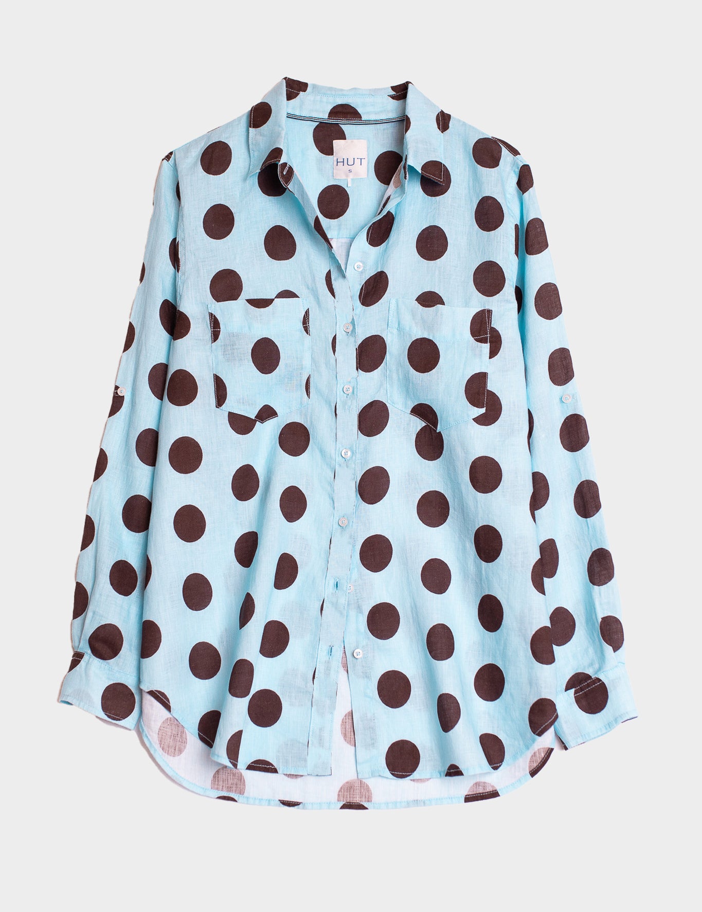 Summer Brunch Boyfriend Linen Shirt